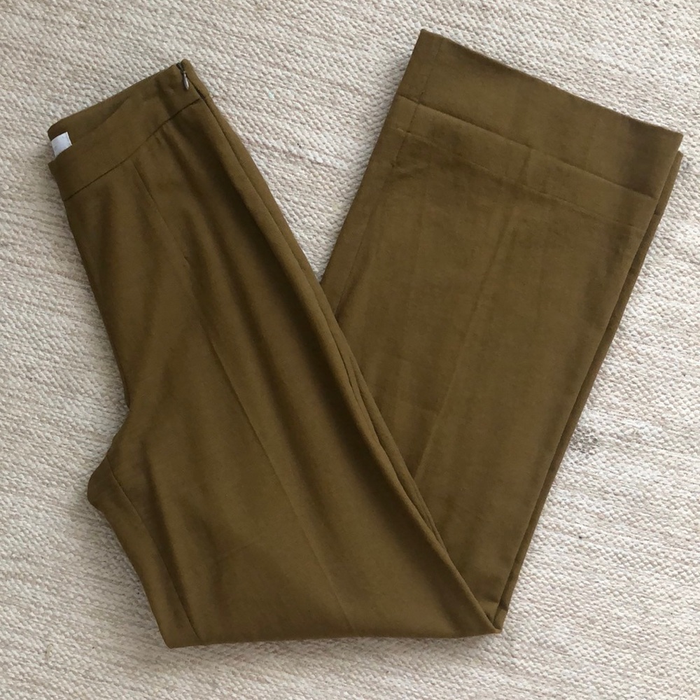 OAK + FORT Brown Boot Cut Pants
